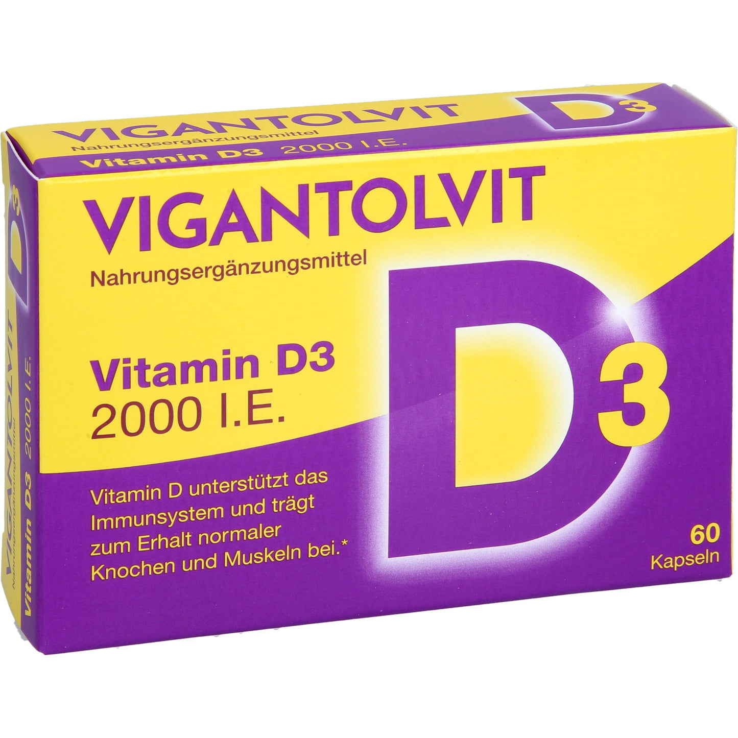 VIGANTOLVIT 2000 I.E. Vitamin D3 Weichkapseln 60 St