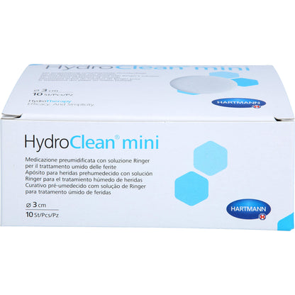 HYDROCLEAN mini Kompressen 3 cm rund steril 10 St