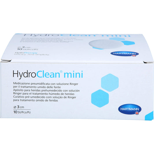 HYDROCLEAN mini Kompressen 3 cm rund steril 10 St