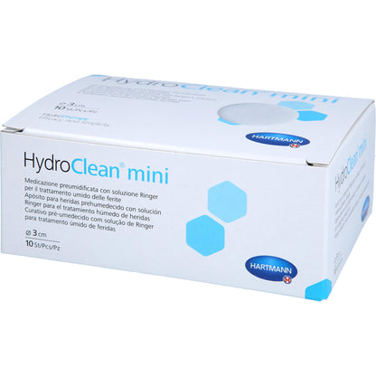 HYDROCLEAN mini Kompressen 3 cm rund steril 10 St