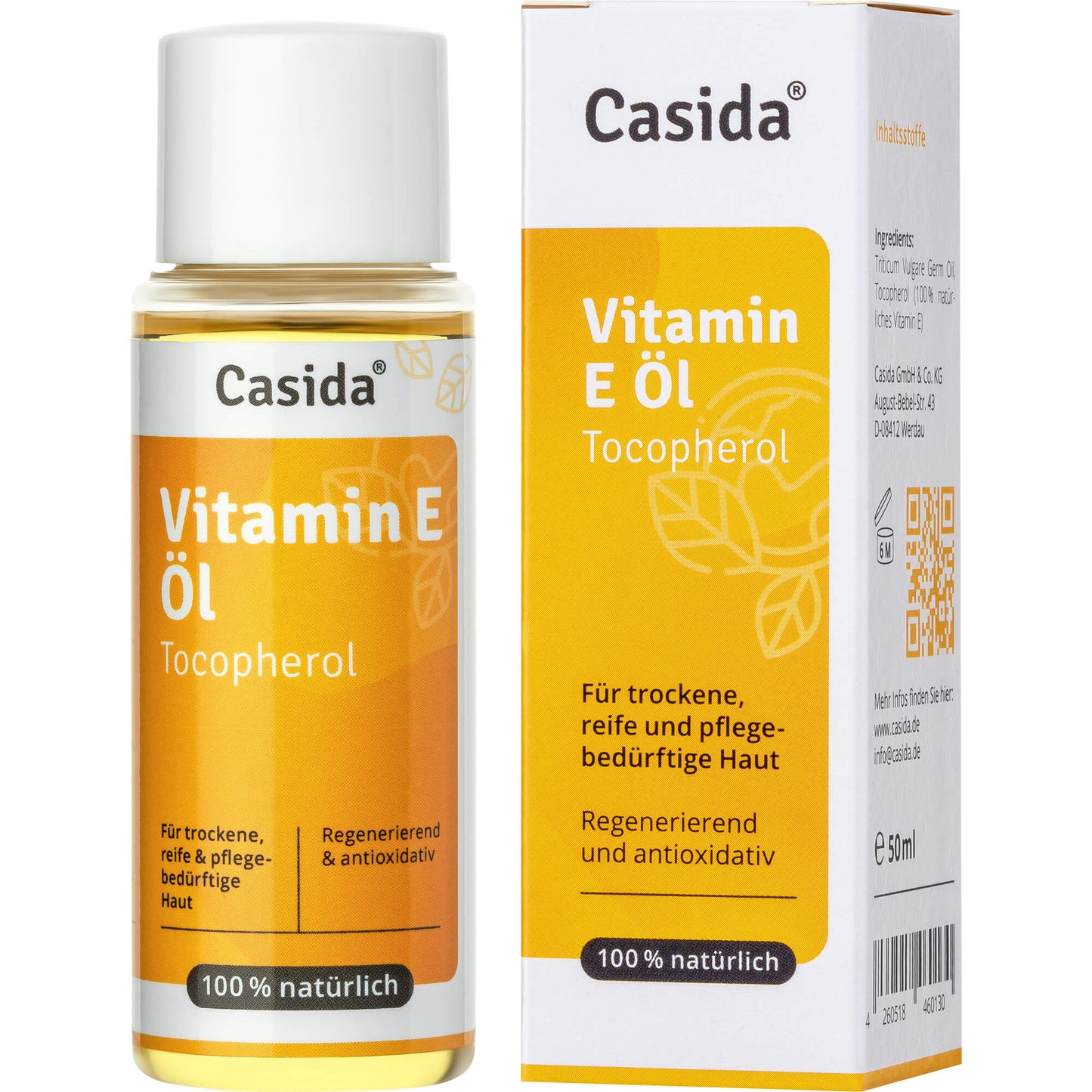 VITAMIN E ÖL Tocopherol natürlich 50 ml