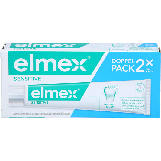 ELMEX SENSITIVE Zahnpasta Doppelpack 2X75 ml