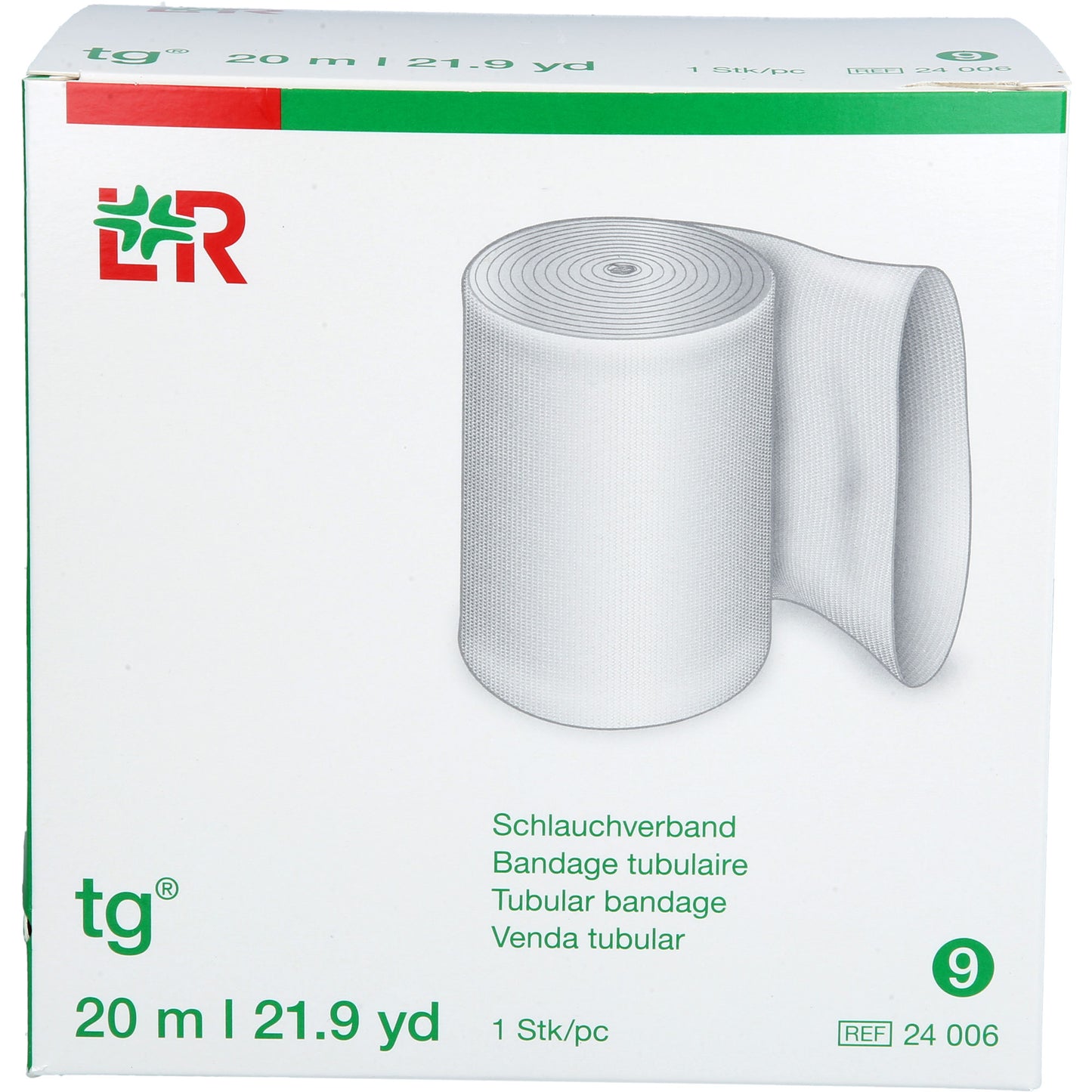 TG Schlauchverband Gr.9 20 m weiß 1 St