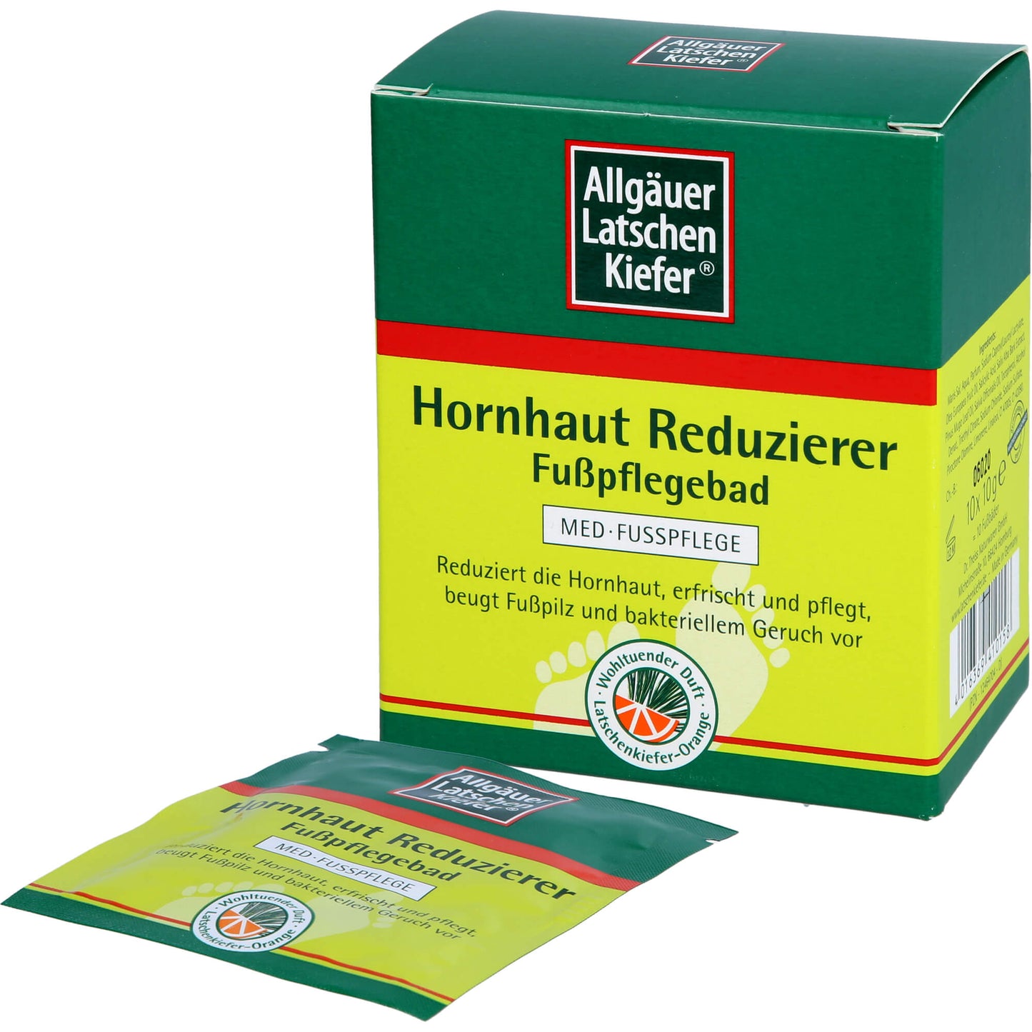 ALLGÄUER LATSCHENK. Hornhaut Reduzierer Fußpfl.Bad 10X10 g