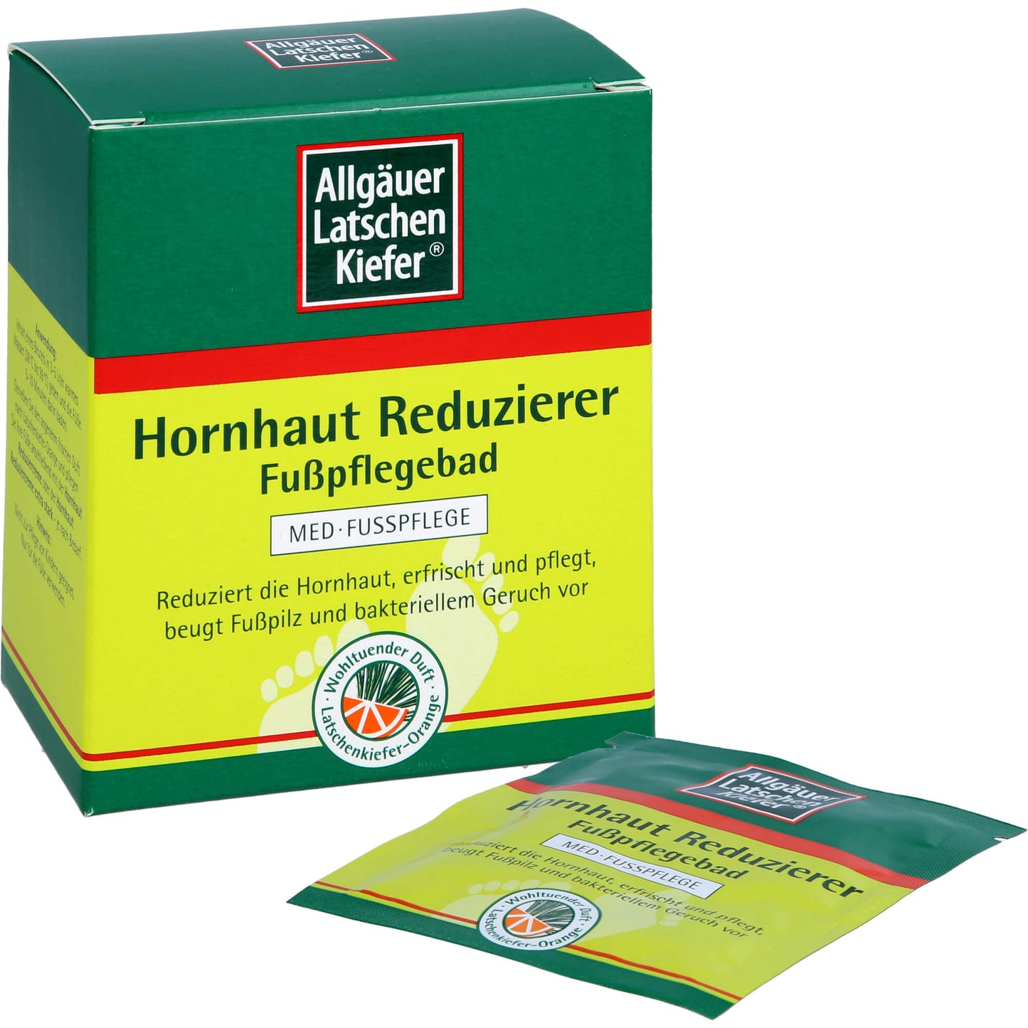 ALLGÄUER LATSCHENK. Hornhaut Reduzierer Fußpfl.Bad 10X10 g