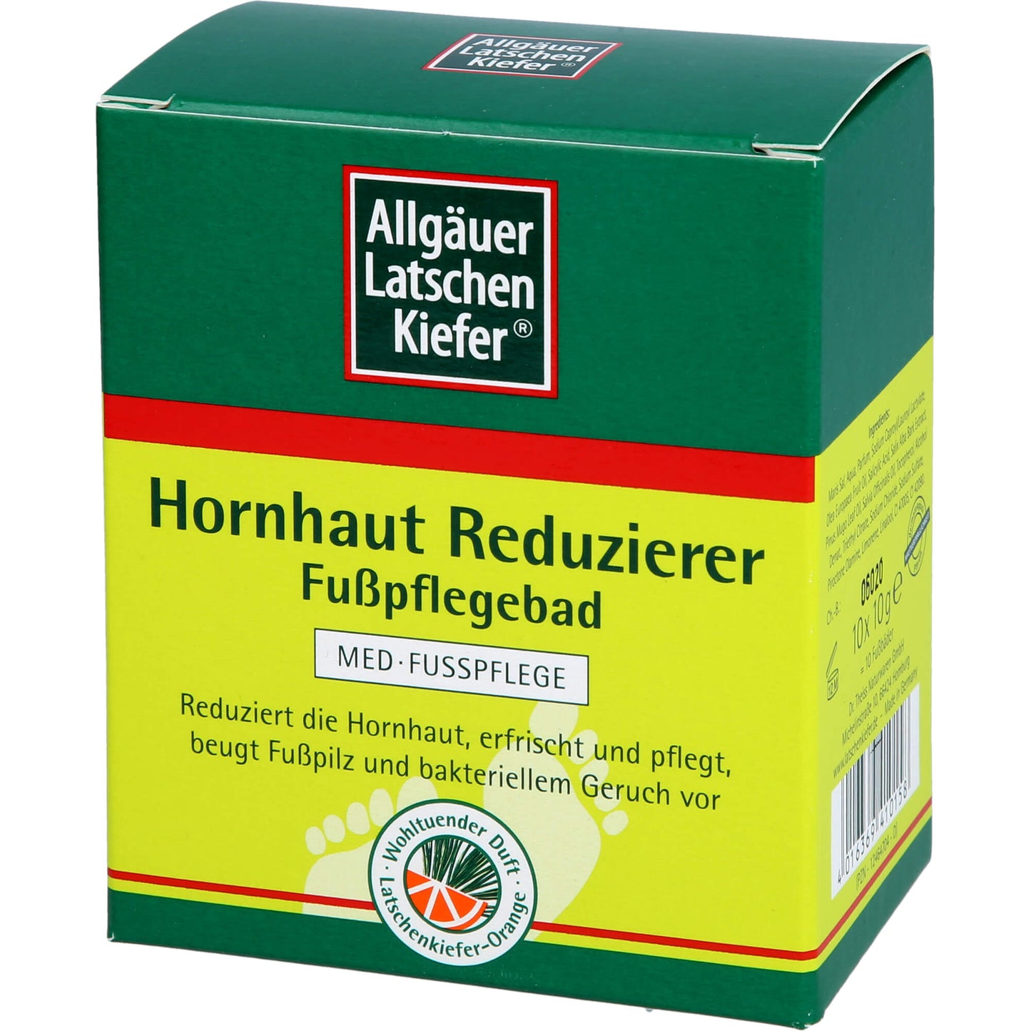 ALLGÄUER LATSCHENK. Hornhaut Reduzierer Fußpfl.Bad 10X10 g