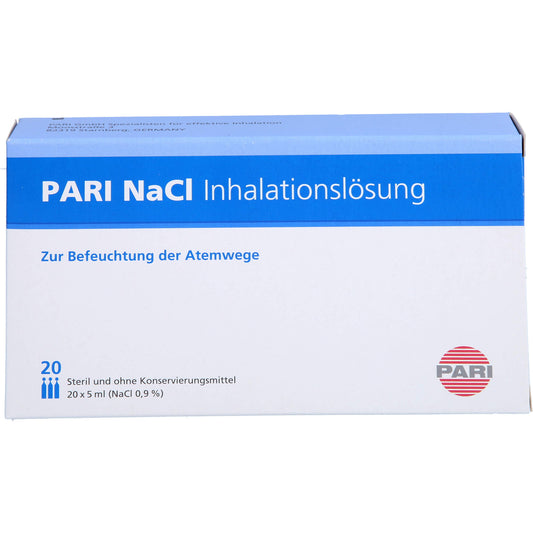 PARI NaCl Inhalationslösung Ampullen 20X5 ml