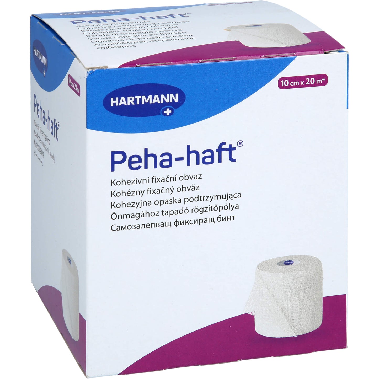 PEHA-HAFT Fixierbinde latexfrei 10 cmx20 m 1 St
