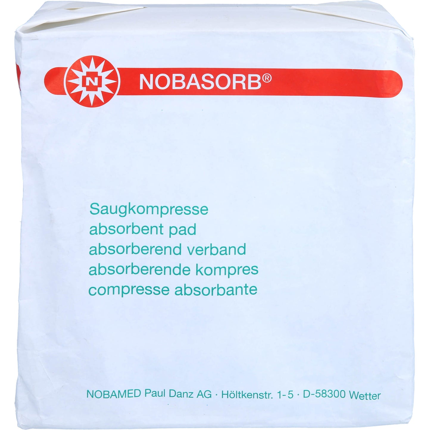 NOBASORB Saugkompressen 10x15 cm 25 St