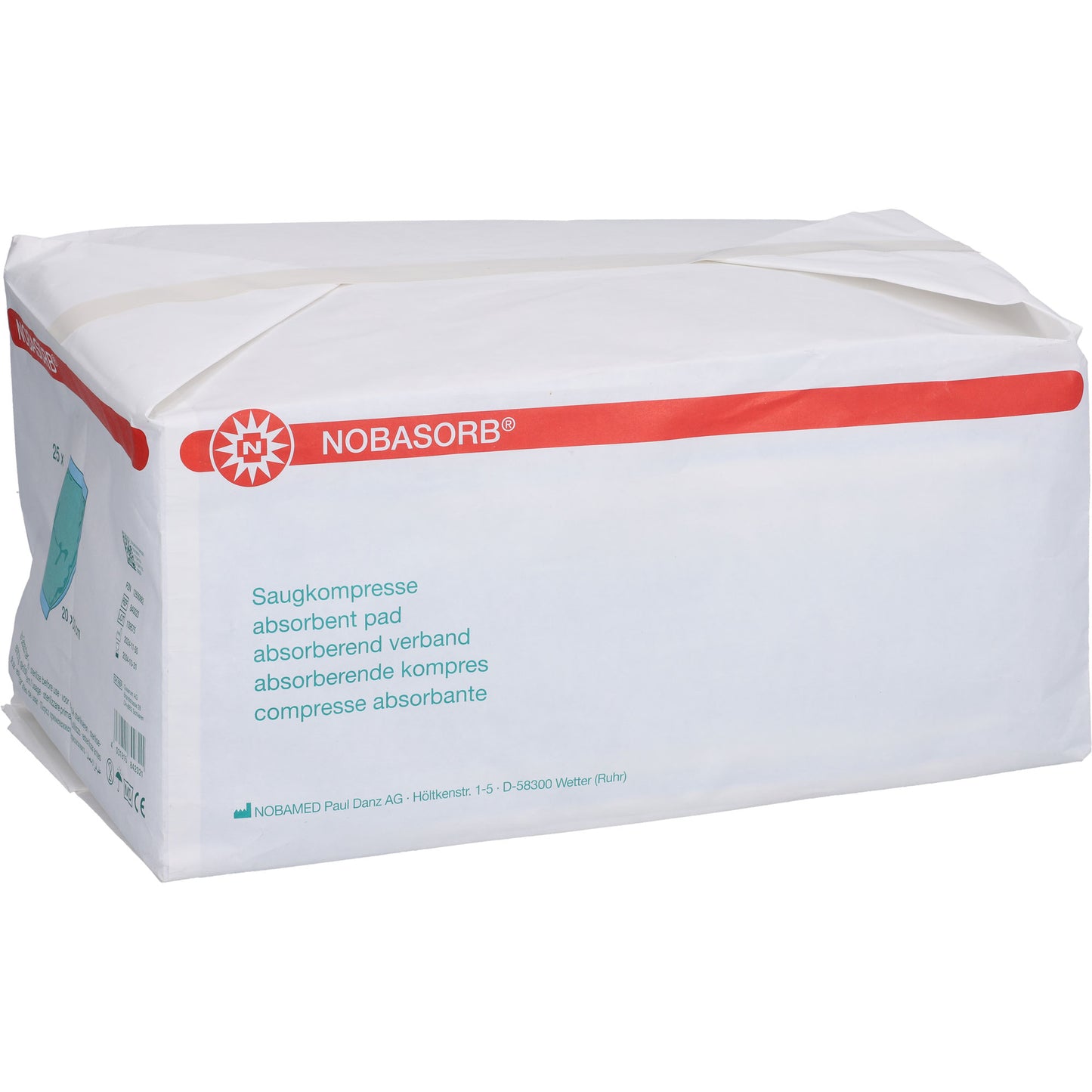 NOBASORB Saugkompressen 20x30 cm 25 St