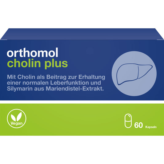 ORTHOMOL Cholin Plus Kapseln 60 St
