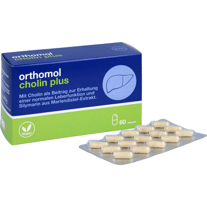 ORTHOMOL Cholin Plus Kapseln 60 St