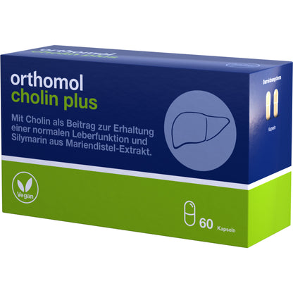 ORTHOMOL Cholin Plus Kapseln 60 St