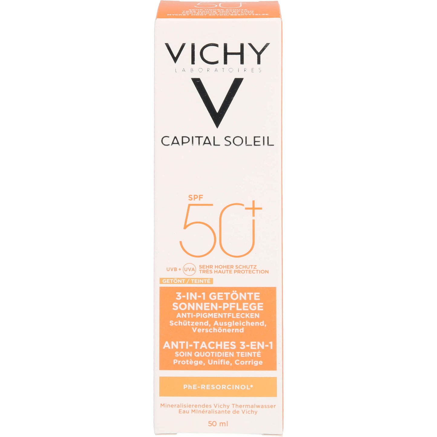 VICHY IDEAL Soleil Anti-Pigmentflecken Cr.LSF 50+ 50 ml