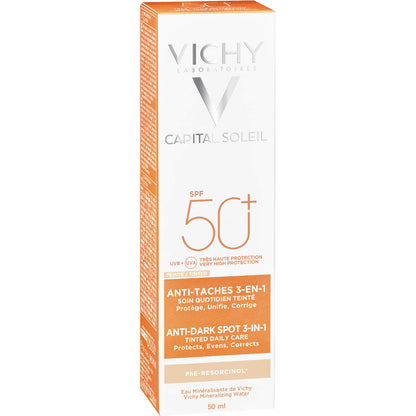 VICHY IDEAL Soleil Anti-Pigmentflecken Cr.LSF 50+ 50 ml