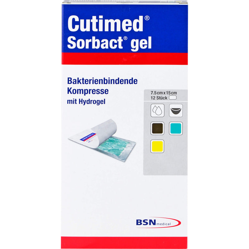 CUTIMED SORBACT GEL 7.5X15 12 St