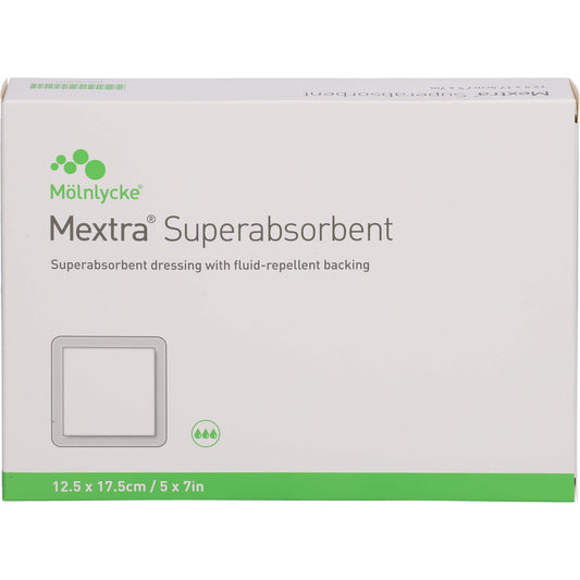 MEXTRA Superabsorbent Verband 12,5x17,5 cm 10 St