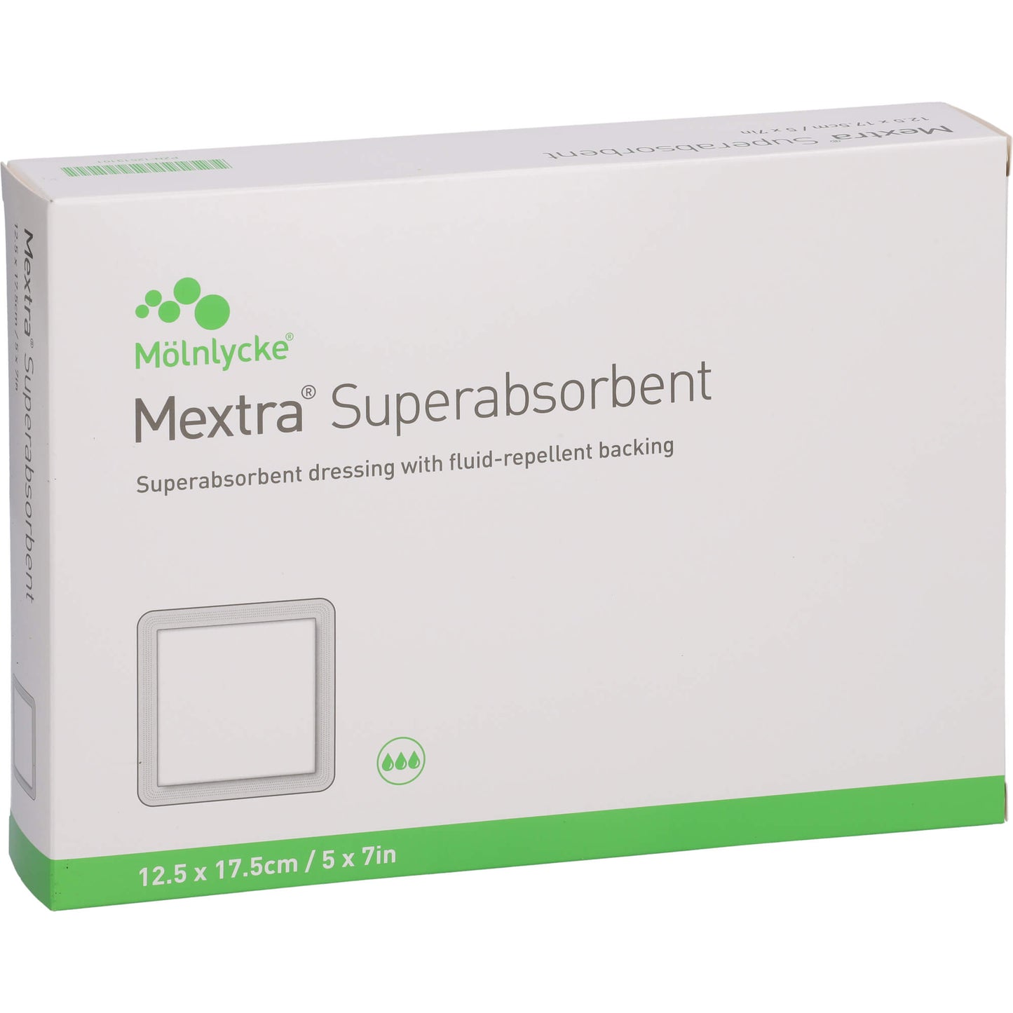 MEXTRA Superabsorbent Verband 12,5x17,5 cm 10 St