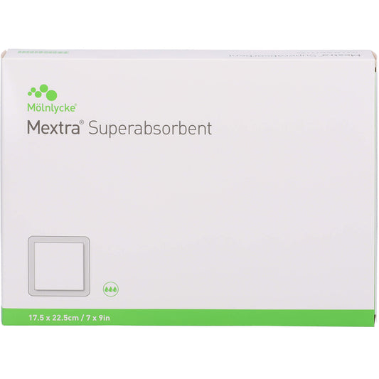 MEXTRA Superabsorbent Verband 17,5x22,5 cm 10 St