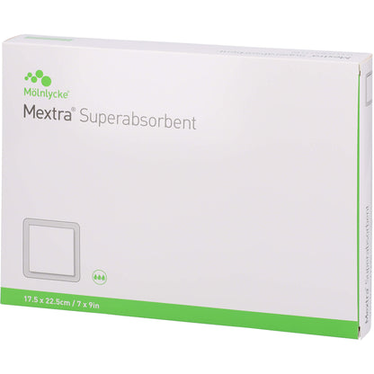 MEXTRA Superabsorbent Verband 17,5x22,5 cm 10 St