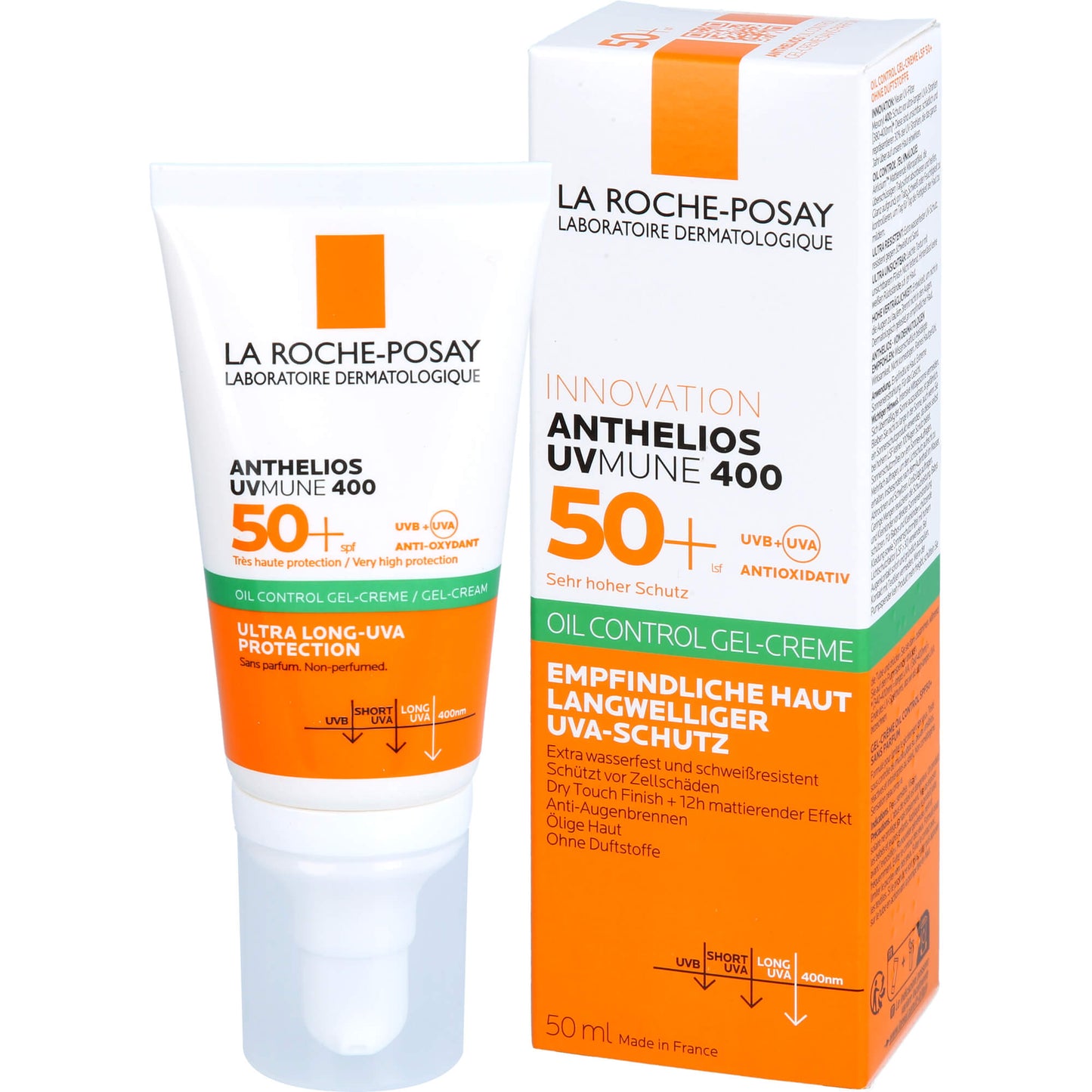 ROCHE-POSAY Anthelios XL LSF 50+ Gel-Creme/R 50 ml
