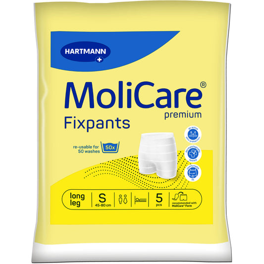 MOLICARE Premium Fixpants long leg Gr.S 5 St