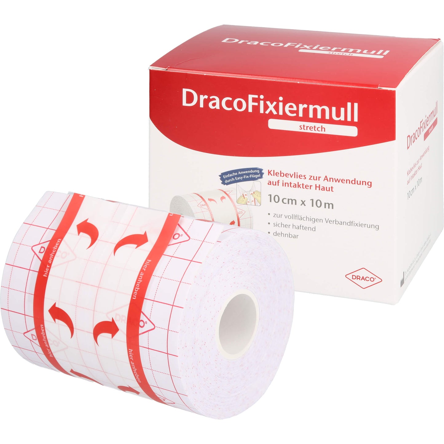 DRACOFIXIERMULL stretch 10 cmx10 m 1 St