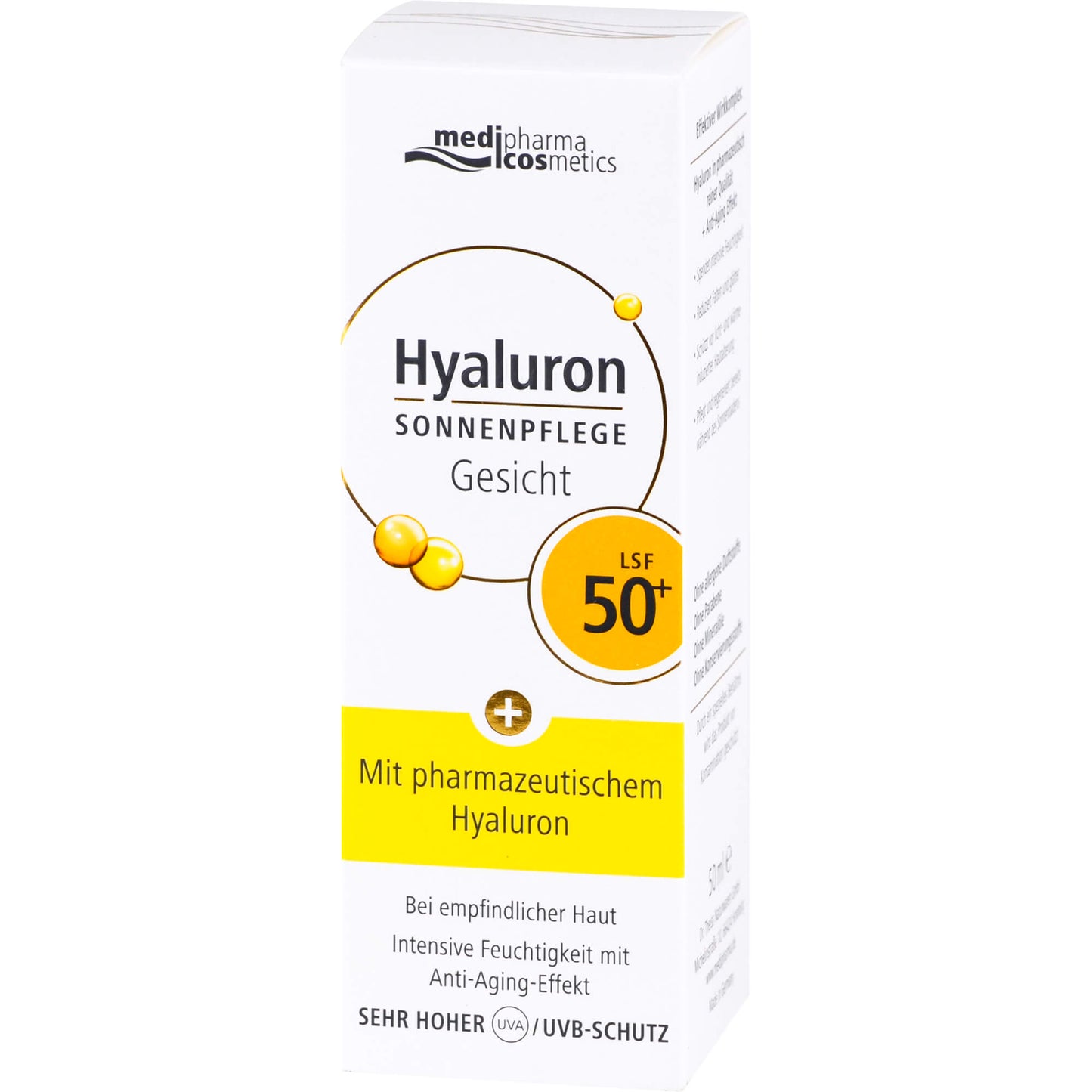 HYALURON SONNENPFLEGE Gesicht Creme LSF 50+ 50 ml