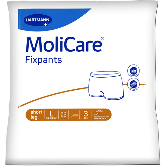 MOLICARE Fixpants short leg Gr.L 3 St