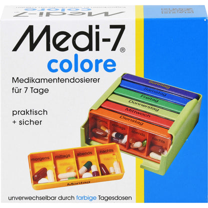 MEDI 7 Medikamentendos.f.7 Tage colore 1 St