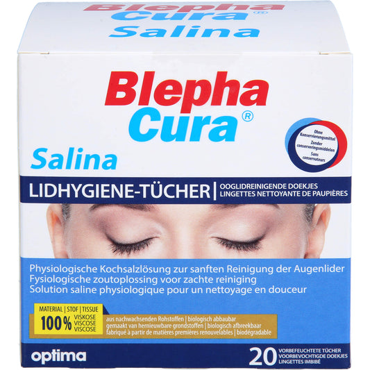 BLEPHACURA Salina Lidhygiene-Tücher 20 St