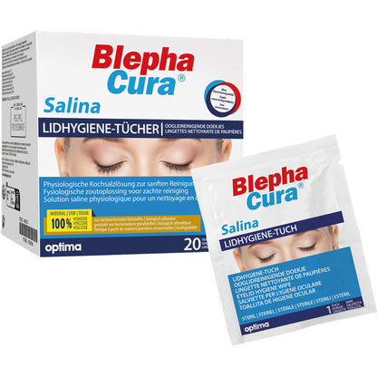 BLEPHACURA Salina Lidhygiene-Tücher 20 St