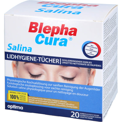 BLEPHACURA Salina Lidhygiene-Tücher 20 St