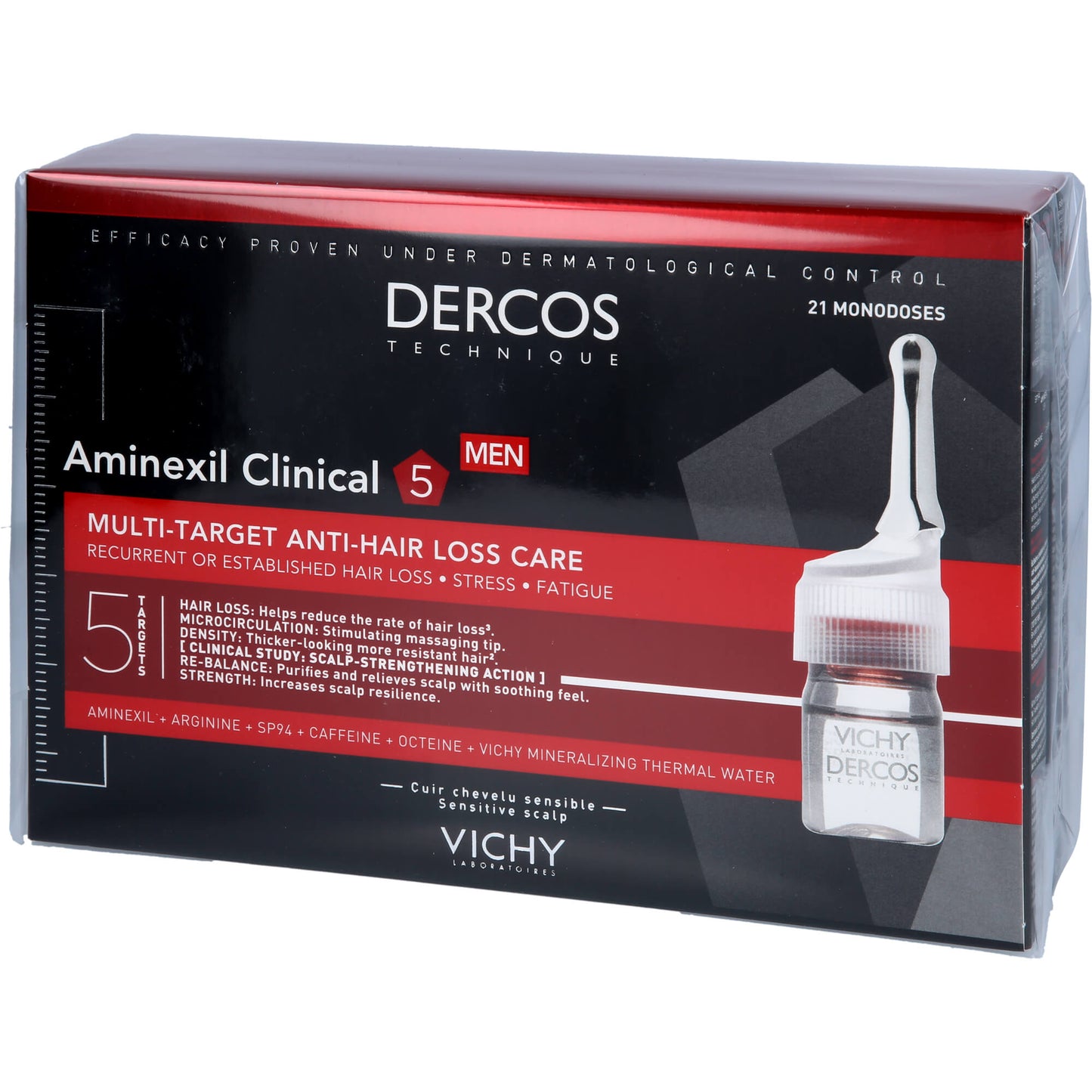VICHY AMINEXIL Clinical 5 für Männer 21X6 ml