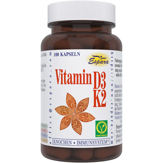 VITAMIN D3-K2 Kapseln 100 St