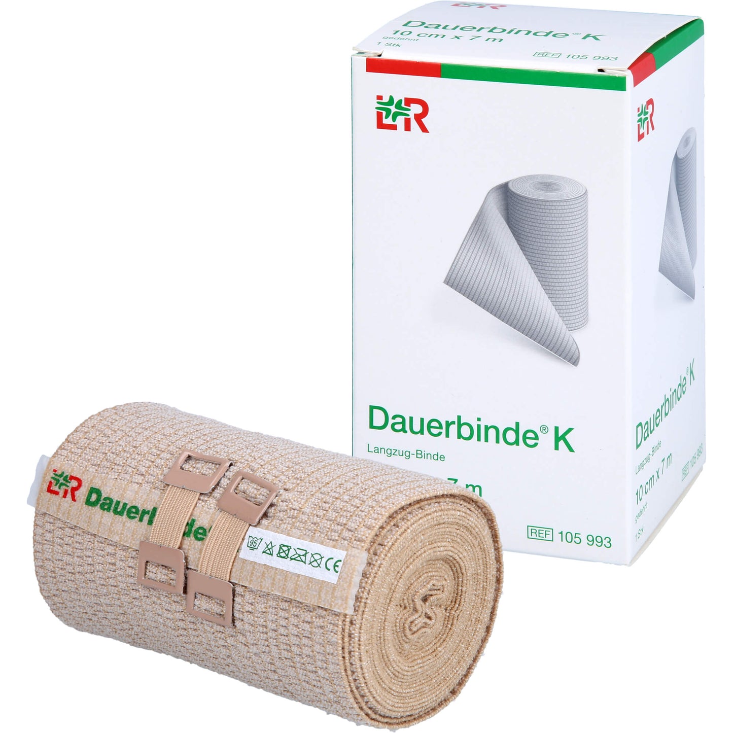 DAUERBINDE kräftig 10 cmx7 m 1 St