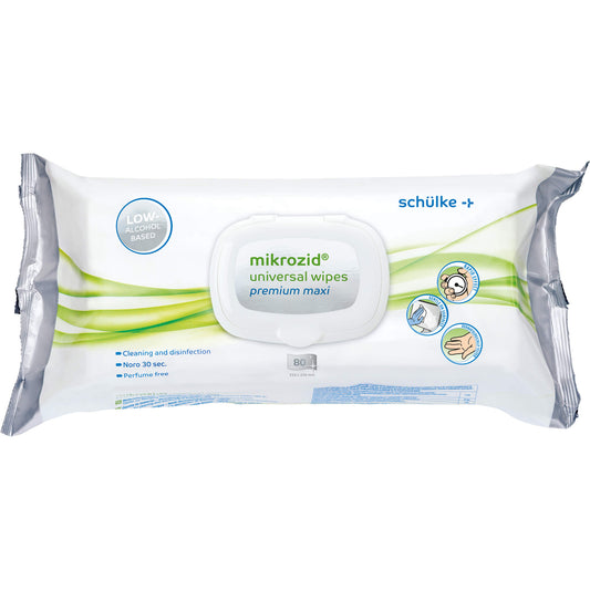 MIKROZID universal wipes premium maxi Flächendes. 80 St