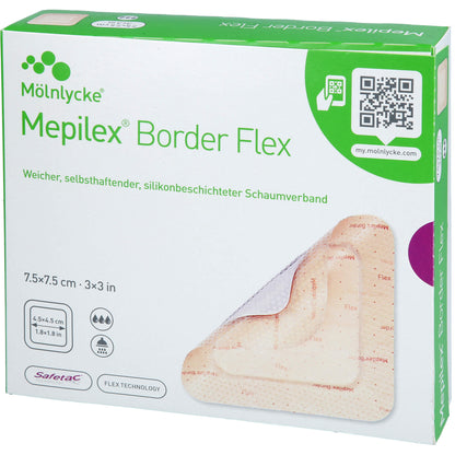 MEPILEX Border Flex Schaumverb.haft.7,5x7,5 cm 10 St