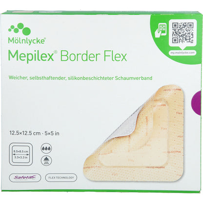 MEPILEX Border Flex Schaumverb.haft.12,5x12,5 cm 10 St