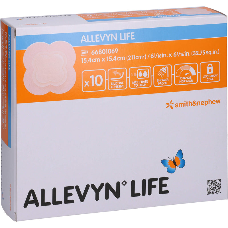 ALLEVYN LIFE 15.4X15.4CM 10 St