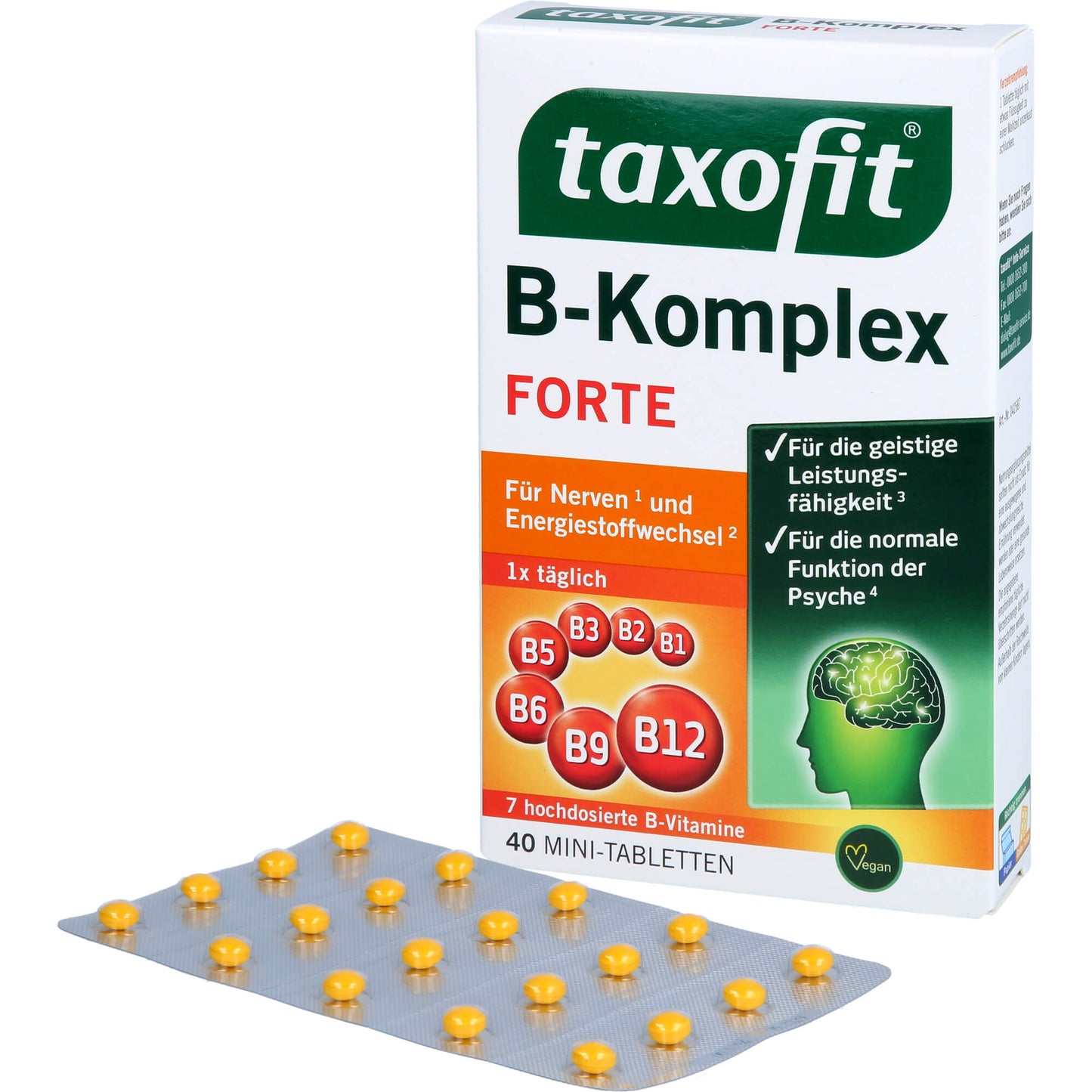 TAXOFIT B-Komplex Tabletten 40 St