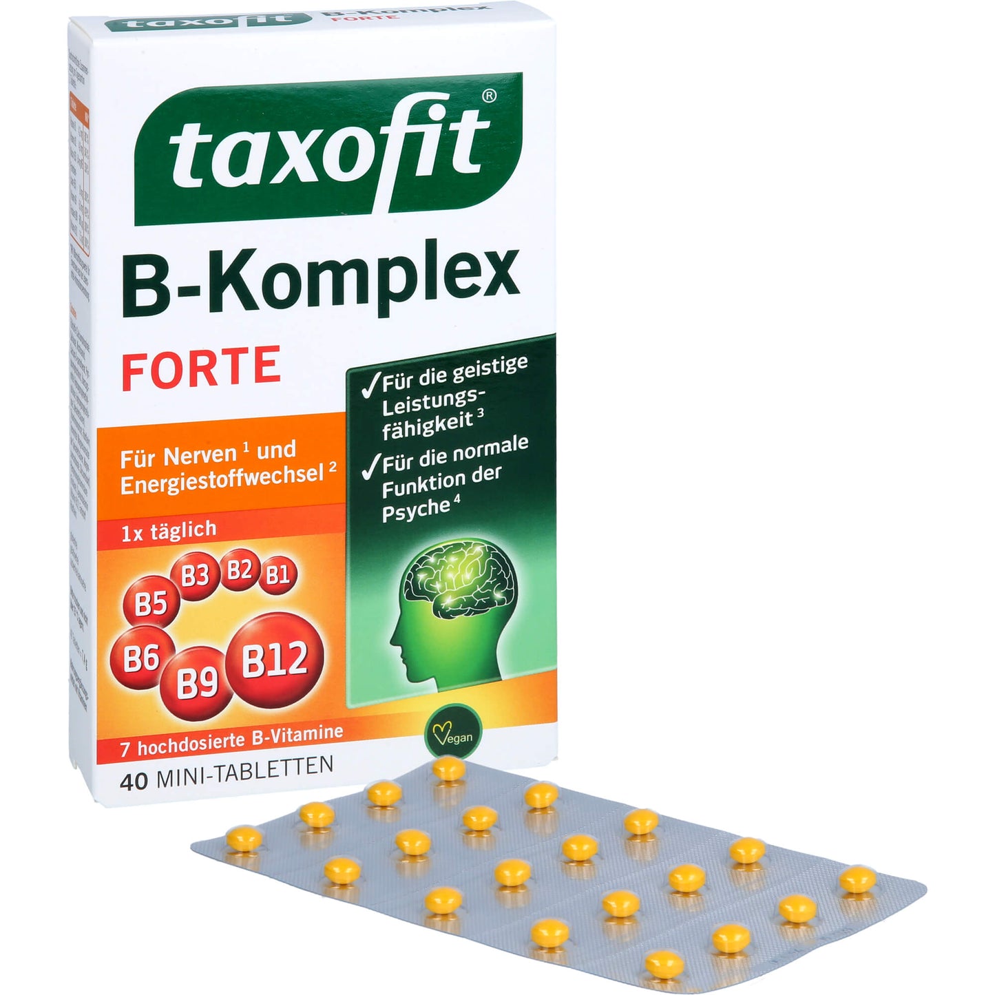 TAXOFIT B-Komplex Tabletten 40 St