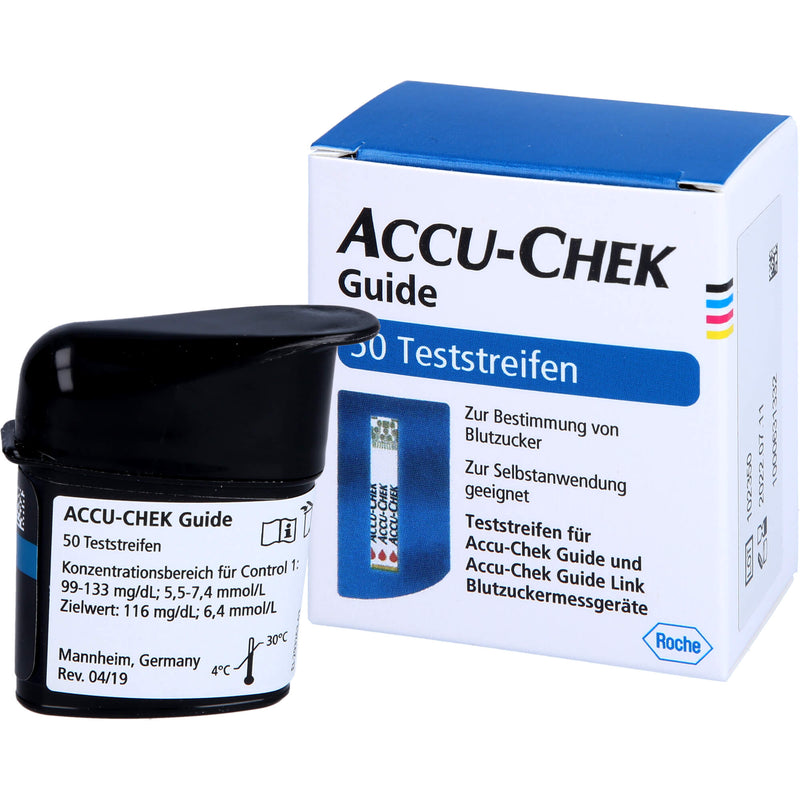 ACCU CHEK GUIDE TESTSTREIF 1X50 St