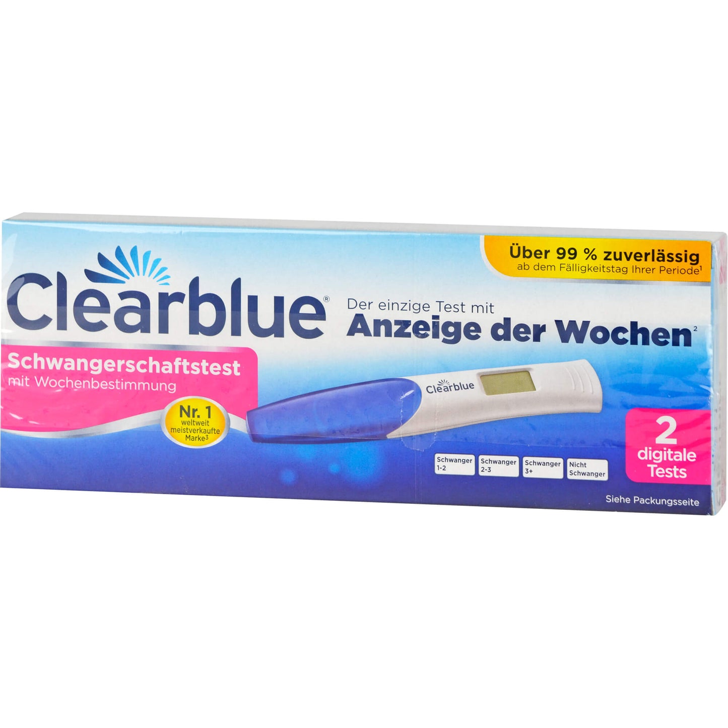 CLEARBLUE Schwangerschaftstest m.Wochenbestimmung 2 St