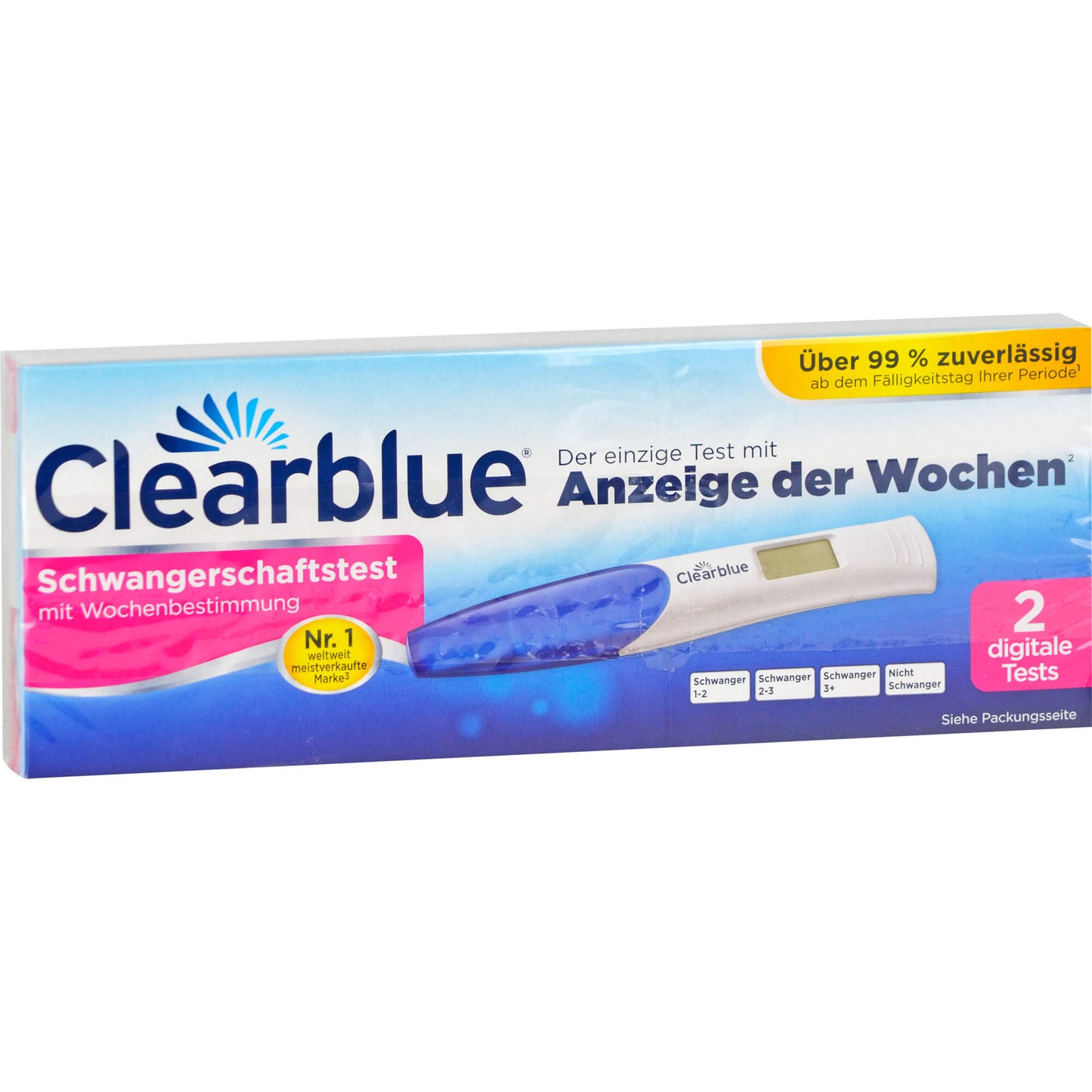 CLEARBLUE Schwangerschaftstest m.Wochenbestimmung 2 St