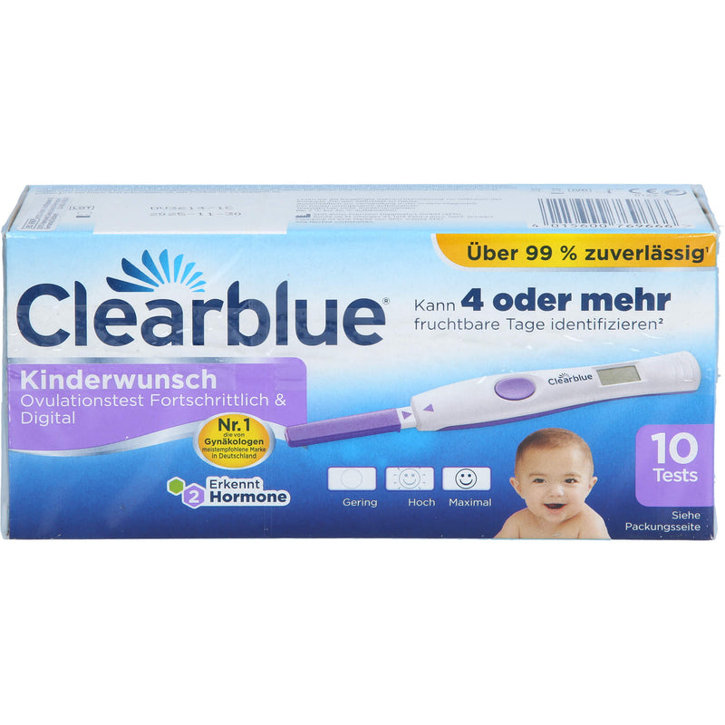 CLEARBLUE OVULAT FORTSCH&D 10 St