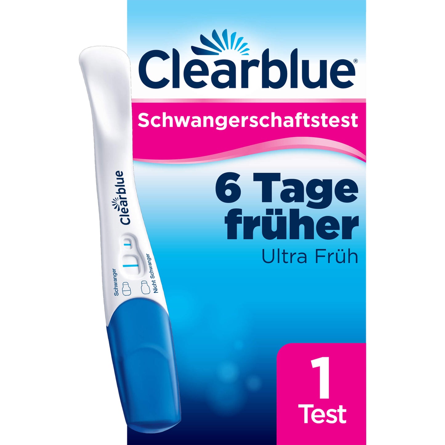 CLEARBLUE Schwangerschaftstest frühe Erkennung 1 St