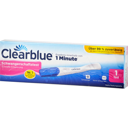 CLEARBLUE Schwangerschaftstest schnelle Erkennung 1 St