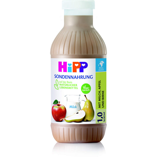 HIPP Sondennahrung Milch Apfel & Birne Kunstst.Fl. 12X500 ml