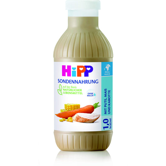 HIPP Sondennahrung Pute Mais & Karotte Kunstst.Fl. 12X500 ml